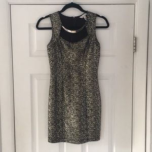 Black and Gold Cocktail dress